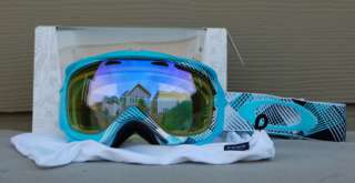   OAKLEY ELEVATE GOGGLES TURQUOISE TEMPEST High Intensity Yellow  