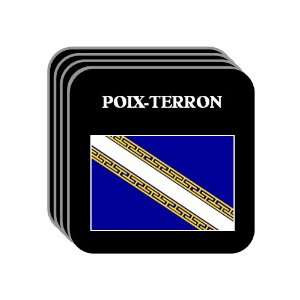  Champagne Ardenne   POIX TERRON Set of 4 Mini Mousepad 