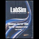 Windows Server 2008 Server Administration   DVD (ISBN10 1935080261 