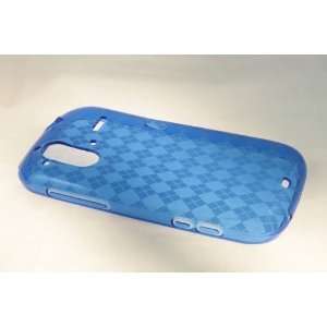  HTC Amaze 4G TPU Hard Skin Case Cover for Blue Cell 