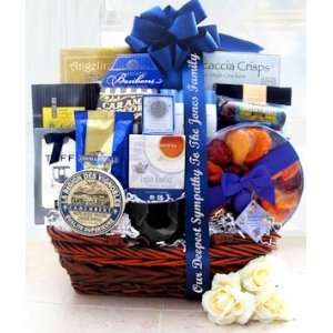 Sincere Condolences Gourmet Gift Basket:  Grocery & Gourmet 