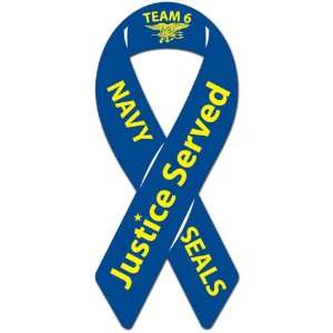  Navy Seals Team Six Ribbon Car Magnet