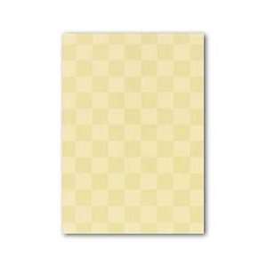  Gold Checkerboard Flat card: Office Products