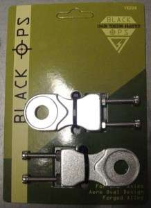 Black Ops 3/8 BMX Chain Tensioner NEW! Silver  
