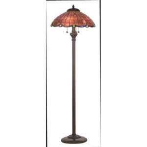  MY 79814   Meyda Tiffany 61in H Elan Floor Lamp