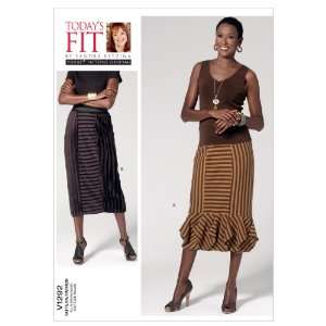  Vogue Patterns V1292 Misses Skirt, All Sizes: Arts, Crafts 