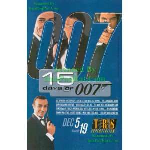  James Bond: 15 days of 007: TBS Superstation: Sean Connery 