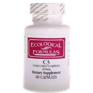  Ecological Formulas, C3 Curcumin Complex 400 mg 60 