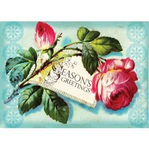 Seasons Greetings Rose Boxed Cards 