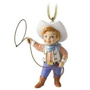   Small World U.S.A. Boy Howdy, Pardner Ornament