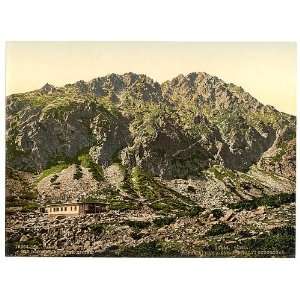   Schlesierhaus,Gerlsdorfer Spitze,Tatra,Austro Hungary