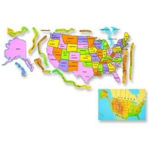  US Map Set Flannelboard Lesson Set   Kit Toys & Games