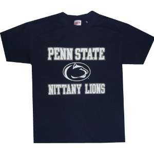  Penn State Nittany Lions 3 Level Logo Navy Shirt: Sports 