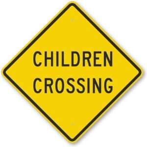 Children Crossing Diamond Grade Sign, 18 x 18
