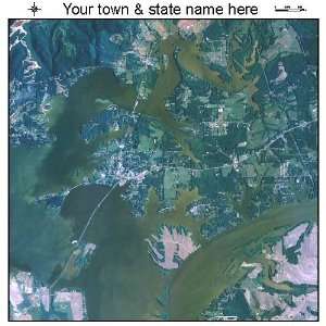  Aerial Photography Map of Cedar Bluff, Alabama 2011 AL 