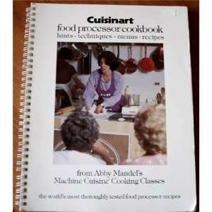   Cookbook: hints, techniques, menus, recipes: Abby Mandel: Books