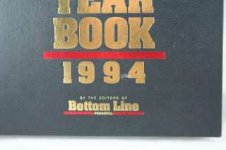 Bottom Line Yearbook 1994 Boardroom Reports Classics 1st Edition 