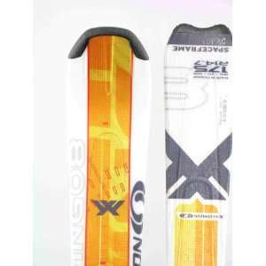  Used Salomon X Wing 08 Shape Snow Ski w/Binding 175cm CSR 