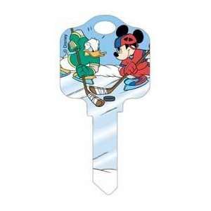  Mickey & Donald Hockey, Kwikset KW, Disney House Key: Home 