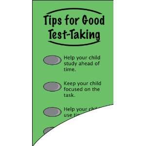  Tips for Good Test Taking (Bookmarks  sold in bundles of 