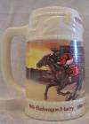 1989 Canterbury Downs Cup winner horse racing stein mug  