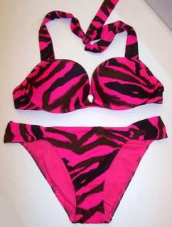 Victorias Secret Miraculous Bombshell Bikini: Neon Watermelon Tiger 