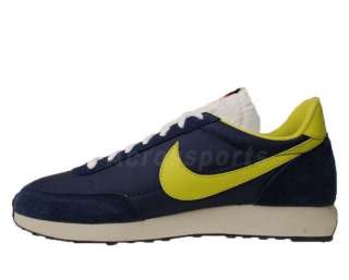 Nike Air Tailwind Navy Electrolime Vintage 2012 Casual Running Shoes 