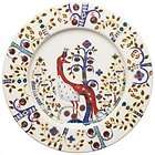 iittala Taika 8 1/2 Inch Plate, White with Design