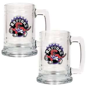  Toronto Raptors Set of 2 Beer Mugs