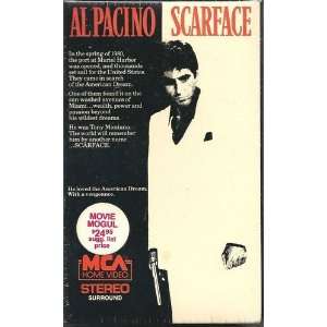 Scarface [Beta Format Video Tape] Al Pacino (Actor), Michelle Pfeiffer 