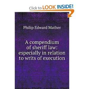   in relation to writs of execution Philip Edward Mather Books