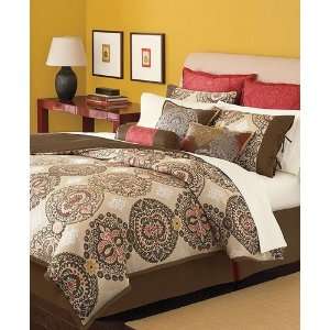  Martha Stewart Brick Lane 9 piece Queen Comforter Bed In A 