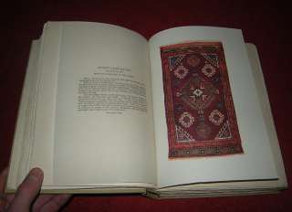 1920   PRACTICAL BOOK of ORIENTAL RUGS / Weaving / Persian / 32 Colour 