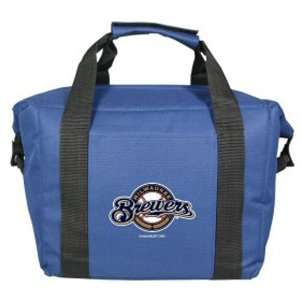  Milwaukee Brewers MLB 12 Pack Kolder Kooler Bag: Sports 