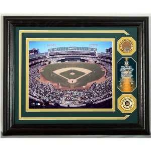  Oakland AS Mcafee Coliseum Photomint With Infield Dirt 