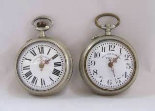 Antique Systeme Roskopf Pocket Watches ~ Parts  