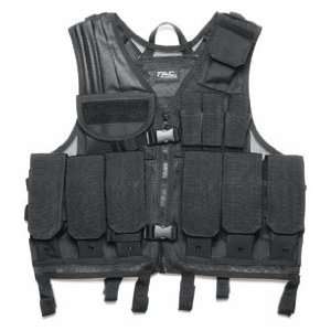 Commando Paintball Vest   Black:  Sports & Outdoors