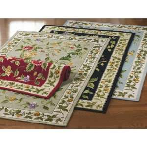 Spencer Floral Rug, 7 Round:  Home & Kitchen