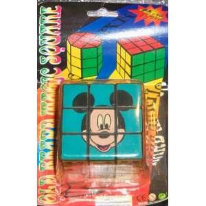 Disney Mickey Mouse Wild Thing Old Brand Magic Square Rubics Cube 