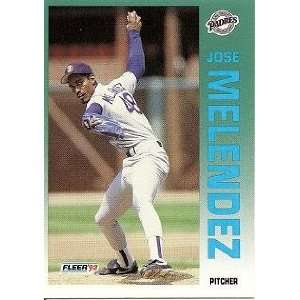  1992 Fleer #615 Jose Melendez