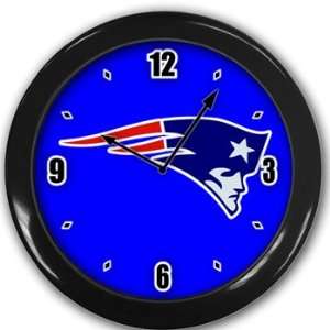  New England Patriots Wall Clock Black Great Unique Gift 