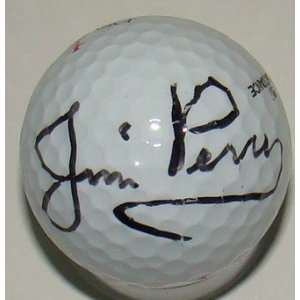  Jim Perry SIGNED Baseball Golf Ball INDIANS: Sports 