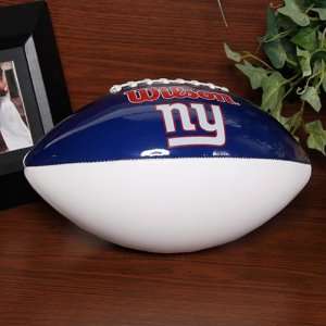  NFL New York Giants Autograph Official Size Wilson 