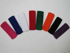 Sweatbands Cotton Headbands,Tennis/Runner/Yoga,U Pick  