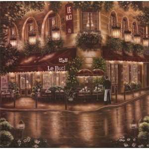  Cafe Le Buci Poster by Betsy Brown (20.00 x 20.00)