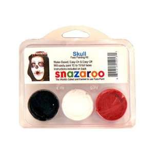  Skull Theme Face Paint Kit: Health & Personal Care