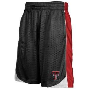  Texas Tech Red Raiders Youth Black Vector Workout Shorts 