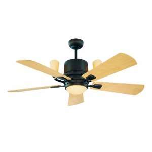  52 Savoy House Mistral English Bronze Ceiling Fan: Home 