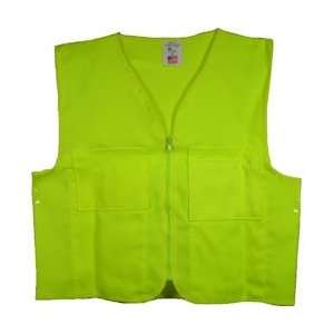 Surveyors Vest Lime Plain  5XL:  Industrial & Scientific