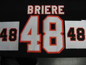Daniel Briere Philadelphia Flyers Classic Black Home Jersey Sim Stitch 